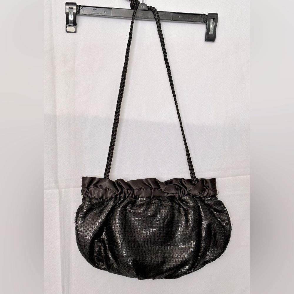 Bisou Bisou | Women’s Black Sequins Handbags Crossbody Bag